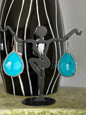 Ippolita Teardrop turquoise and silver Earrings